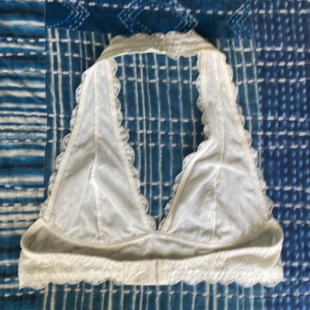 Free People Galloon Lace Halter Bralette - Picture 3 of 4